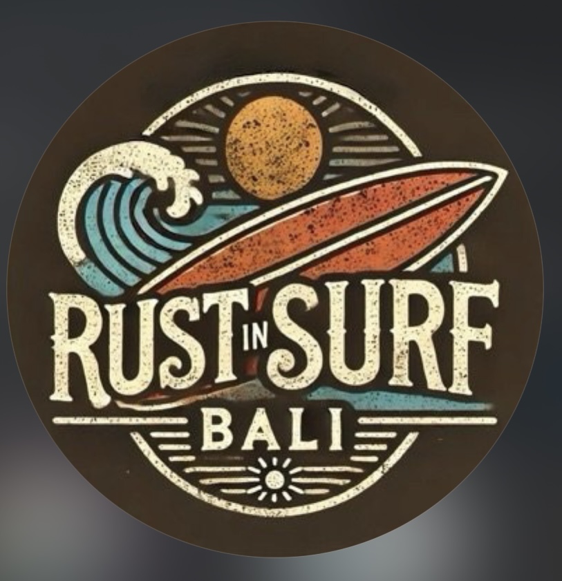 Rust in Surf Bali Logo